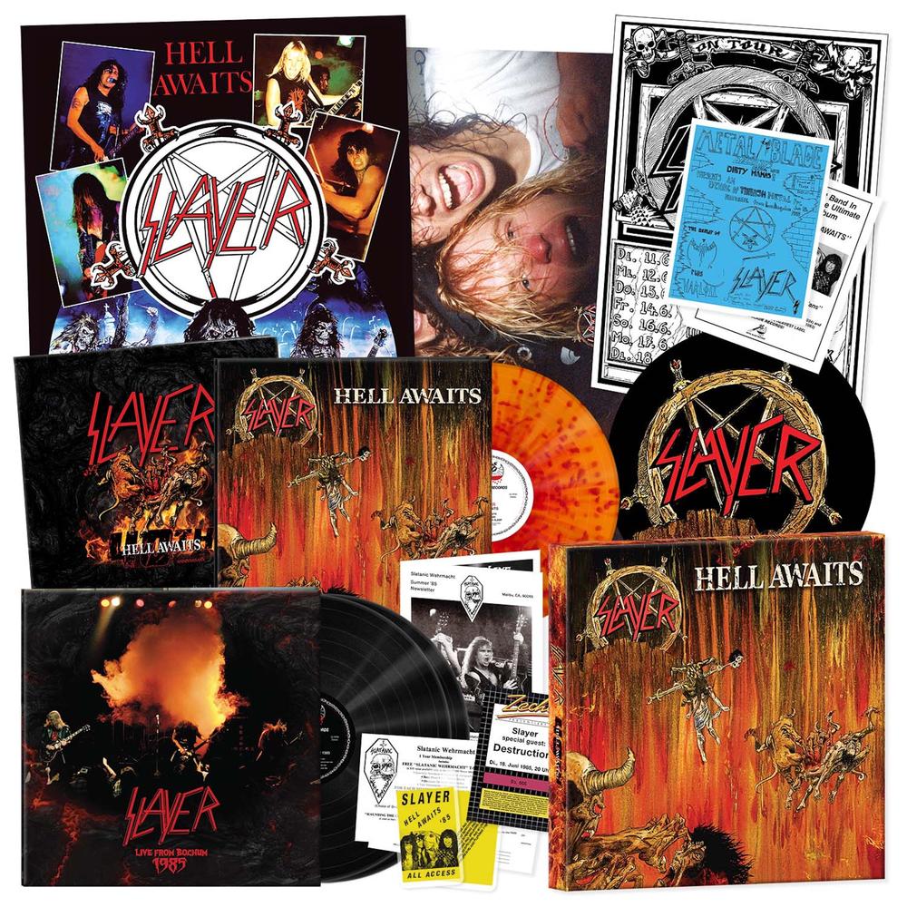 Slayer - Hell Awaits 40th Anniversary 3xLP Vinyl Record Box Set