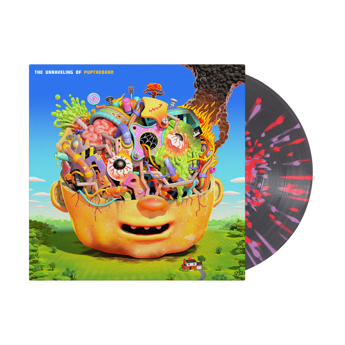 PUP the bundle - The Unraveling of PUPTheBand + This Place Sucks Ass Vinyl Bundle