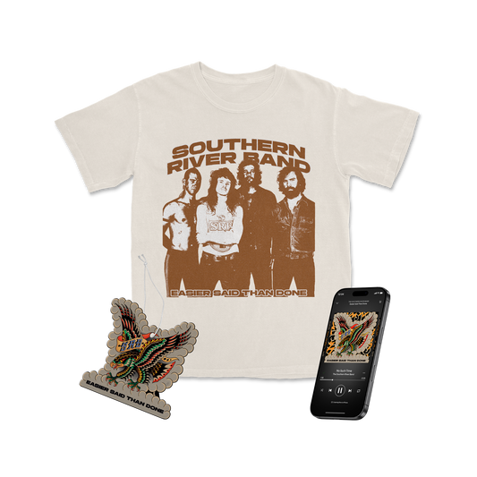 The Southern River Band - Easier Said Than Done - BUNDLE 4 -  T-Shirt Bundle + Digital Download [PRE-ORDER]