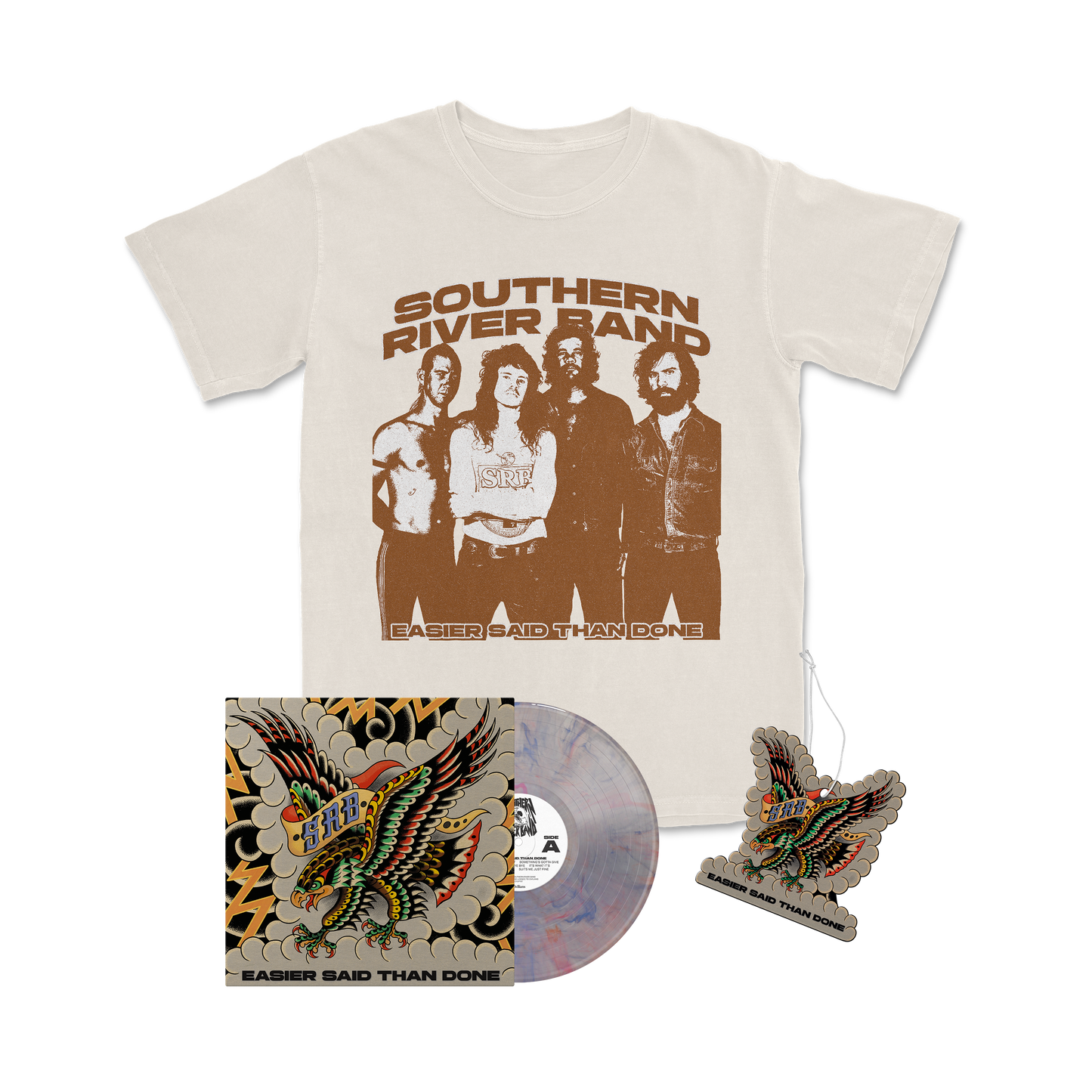 The Southern River Band - Easier Said Than Done - BUNDLE 2 - Dreamsauce Vinyl + T-Shirt Bundle [PRE-ORDER]