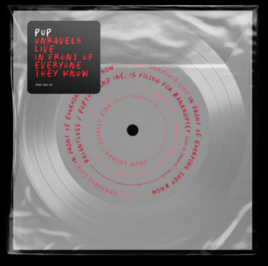 PUP - PUP Unravels Live in Front of Everyone They Know (3x Flexi Set Vinyl)